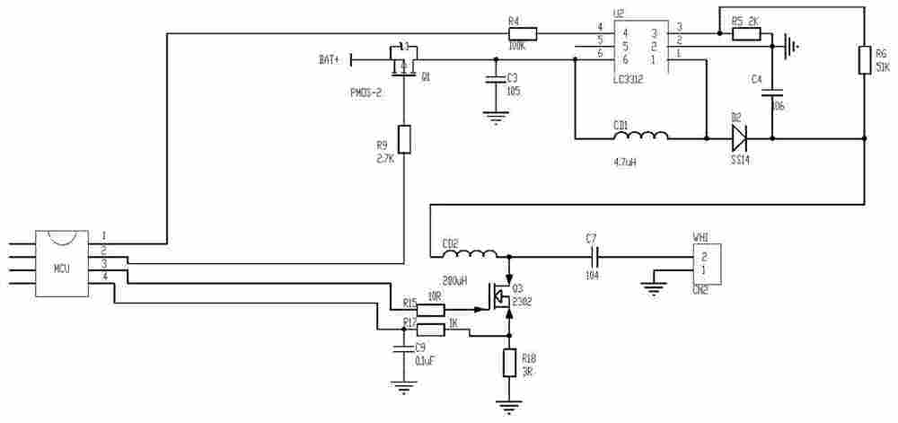 電子霧化器電路圖