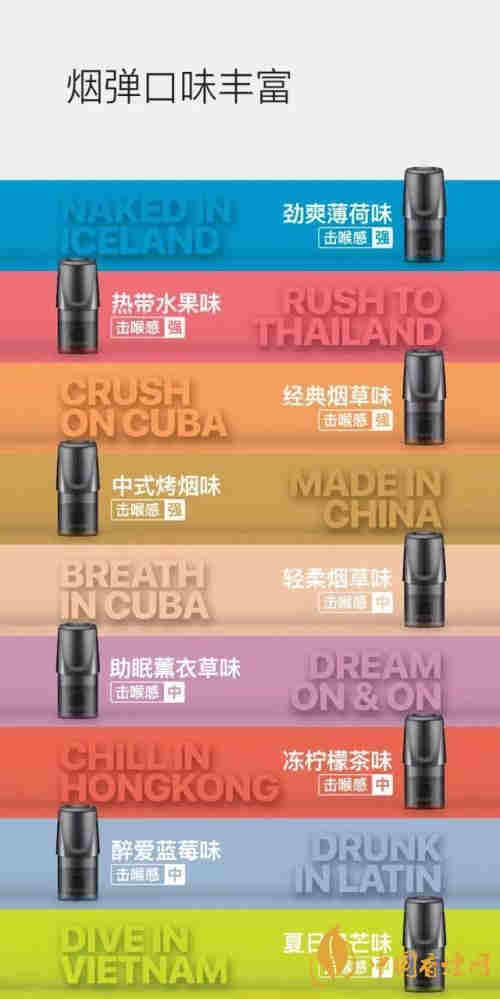 悅刻煙彈在哪里可以買到 悅刻煙彈價格介紹