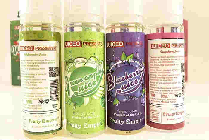 美國JUICEO水果味煙油評測