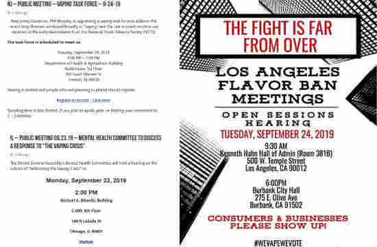 思格雷力爭調味煙油戰略據點 洛杉磯特朗普禁煙令180天后生效