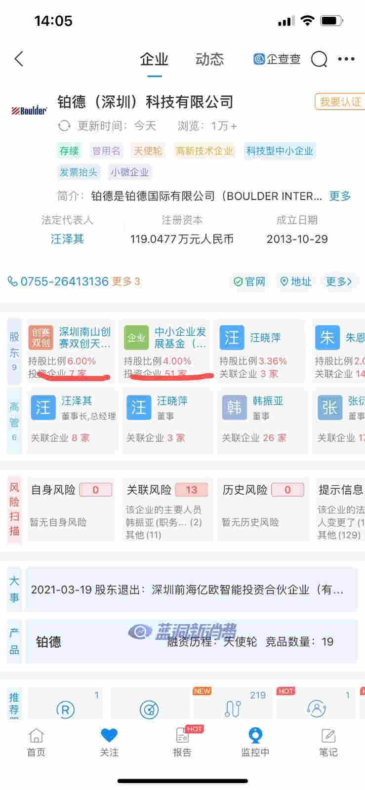 鉑德股東隱現多家國資基金 