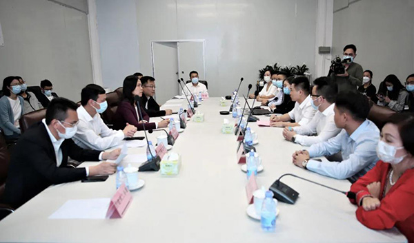 光明區考察調研艾維普思