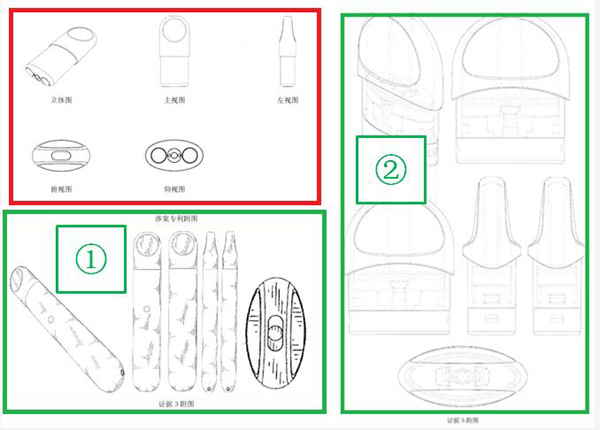最新！霧芯科技一項“霧化裝置的煙彈”外觀專利，被宣告“專利權全部無效”